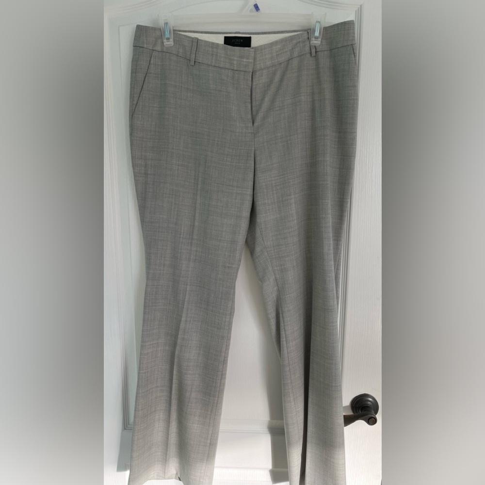J. Crew Light Gray Suit Pants